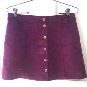 Button up skirt
